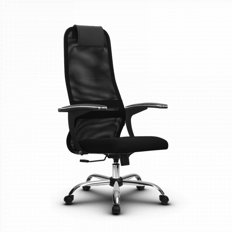 Кресло компьютерное SU-BM-8 Ch Черный для офиса и дома