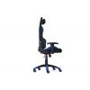 Кресло компьютерное офисное «Айгир» (iGear) (Чёрн. + синяя ткань)