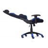 Кресло компьютерное офисное «Айгир» (iGear) (Чёрн. + синяя ткань)