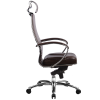 Кресло компьютерное Samurai KL-2 Темно-коричневый для офиса и дома (руководителя)