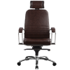 Кресло компьютерное Samurai KL-2 Темно-коричневый для офиса и дома (руководителя)