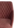 Стул - кресло дизайнерский Bremo ( Бремо ) Коралловый бархат