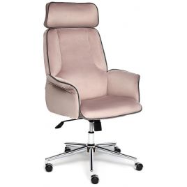 Кресло компьютерное Charm Розовый Велюр