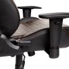 Кресло компьютерное геймерское "iChess" Черный/коричневый для офиса и дома