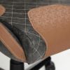 Кресло компьютерное геймерское "iMatrix" Серый/коричневый для офиса и дома