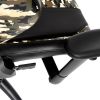 Кресло компьютерное геймерское «iBrave» Искусственная кожа чёрный/хаки (для дома и офиса)