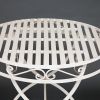 Комплект кованый Secret De Maison «Palladio» (Палладио) (стол + 2 стула) Античный белый 