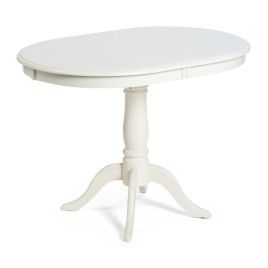 Стол кухонный обеденный деревянный раздвижной SOLERNO (Солерно) Белый