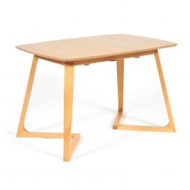 Стол обеденный деревянный раскладной Vaku (Ваку) Натуральный