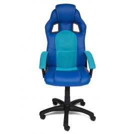 Кресло компьютерное офисное DRIVER Синий/бирюза