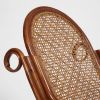 Кресло-качалка из натурального ротанга без подушки «Гавайи» Орех