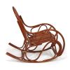 Кресло-качалка из натурального ротанга без подушки «Гавана» Орех