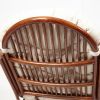 Кресло-качалка из натурального ротанга с подушкой «Гавана» Орех