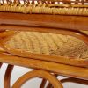 Кресло-качалка из натурального ротанга без подушки «Гавайи» Коньяк