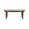 Стол обеденный деревянный раскладной CH-T6EX Chanel Темный орех