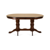 Стол обеденный деревянный раскладной Anjelika DM-T6EX2 Темный орех