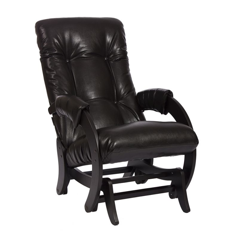 Кресло-качалка глайдер модель 68 венге ( Vegas lite black )