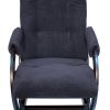 Кресло-качалка глайдер модель 68 венге ( Верона Denim Blue )