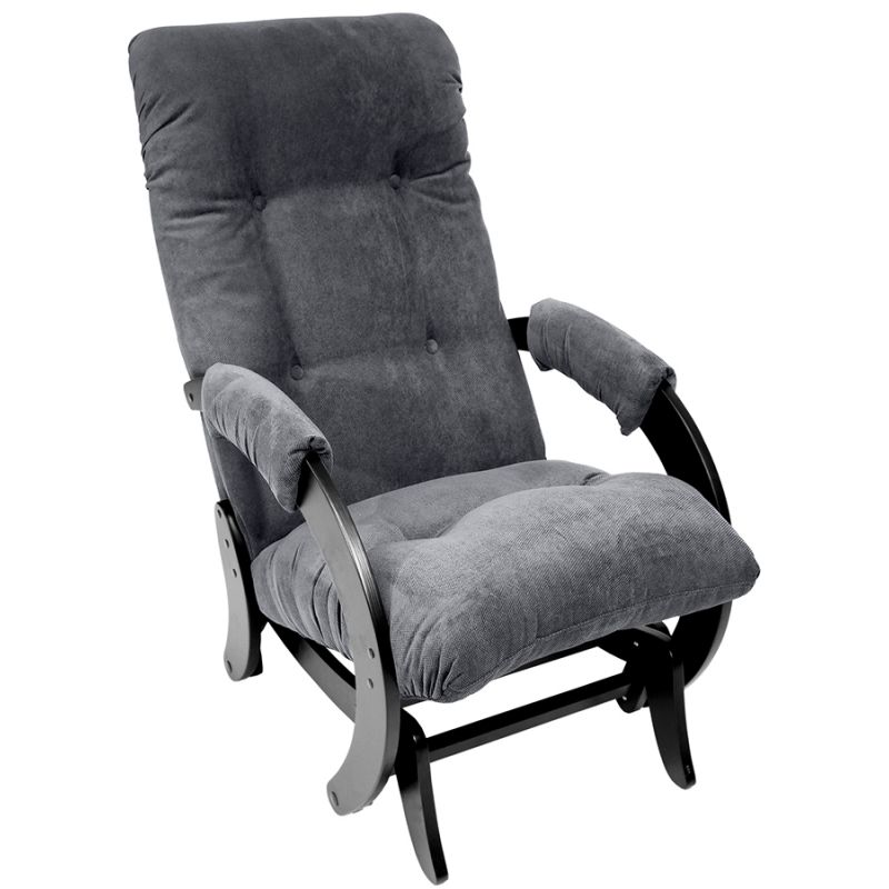 Кресло-качалка глайдер модель 68 венге ( Верона Antazite Grey )