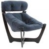 Кресло для отдыха Модель 11 венге ( Верона Denim Blue )