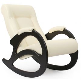 Кресло-качалка модель 4 б/л венге ( Бежевый )