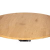 Стол деревянный круглый обеденный DT636 под дерево