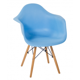 Кресло пластиковое GH-8525 «Синди» (Бирюзовый)