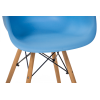 Кресло пластиковое GH-8525 «Синди» (Бирюзовый)