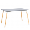 Стол для кухни обеденный прямоугольный Cindy «SQT-8» (80) Серый