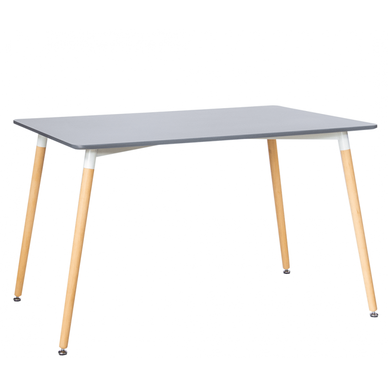 Стол для кухни обеденный прямоугольный Cindy «SQT-8» (80) Серый