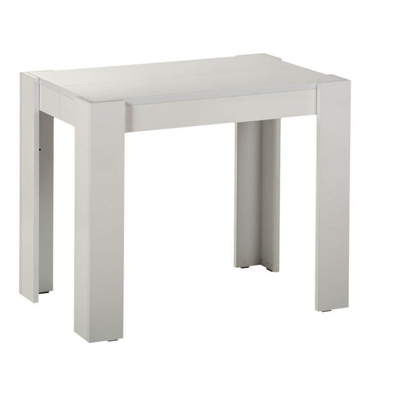 Консольный стол-трансформер Giant GL Белый глянец